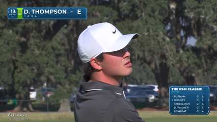 Davis Thompson | Round 1 | 13th hole | Shot 1 | 2025 The RSM Classic