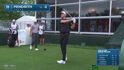 Taylor Pendrith | Round 2 | 18th hole | Shot 1 | 2025 THE CJ CUP