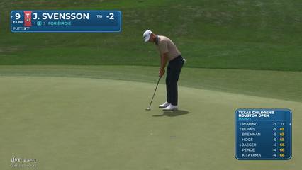 Jesper Svensson | Round 1 | 9th hole | Shot 2 | 2026 Texas Children's