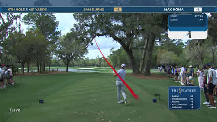 Sam Burns | Round 4 | 6th hole | Shot 1 | 2026 THE PLAYERS