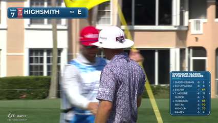 Joe Highsmith | Round 2 | 7th hole | Shot 3 | 2026 Cognizant Classic
