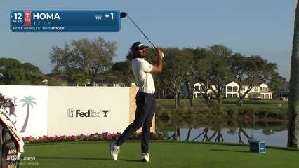 Max Homa | Round 2 | 12th hole | Shot 1 | 2026 Cognizant Classic