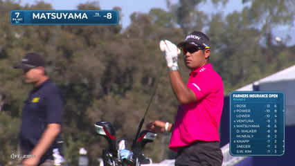 Hideki Matsuyama | Round 2 | 7th hole | Shot 2 | 2026 Farmers