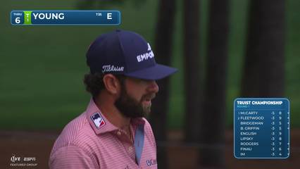 Cameron Young | Round 1 | 6th hole | Shot 3 | 2026 Truist Championship
