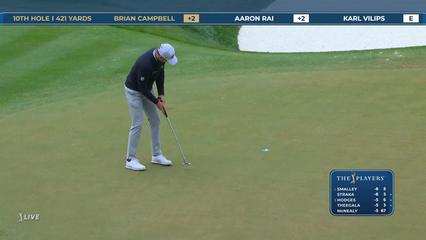 Brian Campbell | Round 2 | 10th hole | Shot 4 | 2026 THE PLAYERS