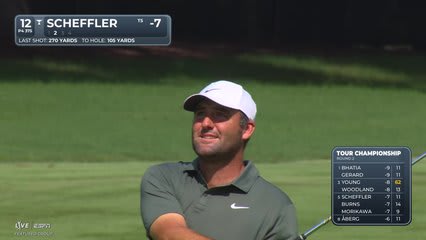 Scottie Scheffler | Round 2 | 12th hole | Shot 2 | 2026 TOUR Championship