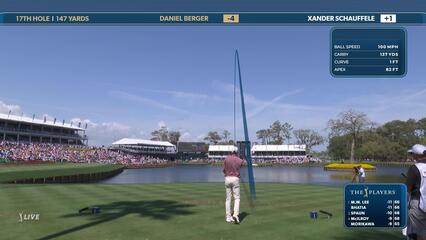 Daniel Berger | Round 3 | 17th hole | Shot 1 | 2025 THE PLAYERS