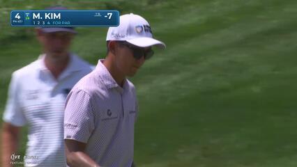 Michael Kim | Round 2 | 4th hole | Shot 4 | 2025 John Deere