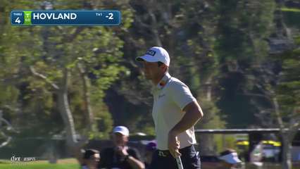 Viktor Hovland | Round 4 | 4th hole | Shot 3 | 2026 The Genesis