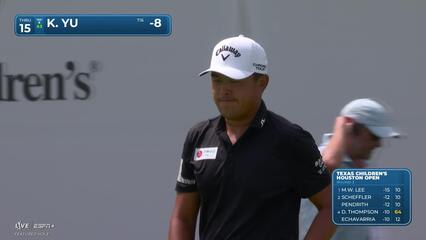 Kevin Yu | Round 3 | 15th hole | Shot 3 | 2025 Houston Open