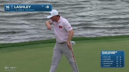 Nate Lashley | Round 4 | 16th hole | Shot 4 | 2025 Houston Open