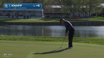 Jake Knapp | Round 2 | 12th hole | Shot 3 | 2025 Valspar