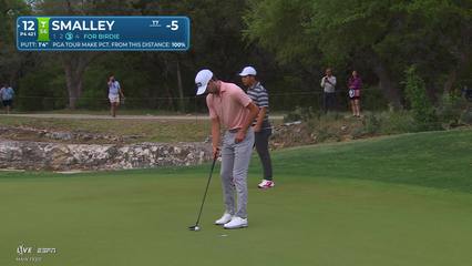 Alex Smalley | Round 2 | 12th hole | Shot 3 | 2026 Valero