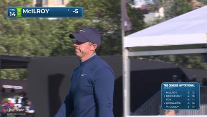 Rory McIlroy | Round 1 | 14th hole | Shot 3 | 2026 The Genesis