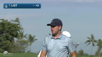 Luke List | Round 1 | 13th hole | Shot 3 | 2025 Mexico Open