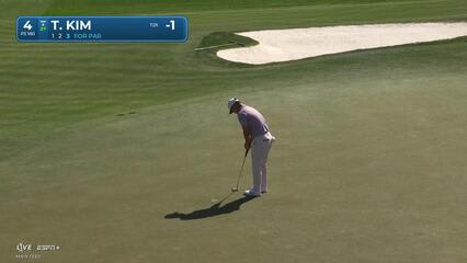Tom Kim | Round 1 | 4th hole | Shot 3 | 2025 WM Phoenix Open