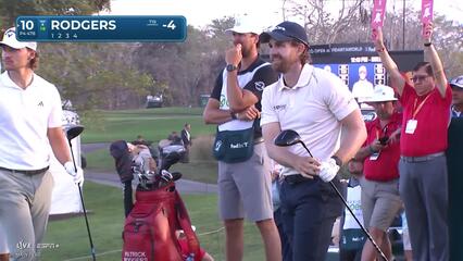 Patrick Rodgers | Round 2 | 10th hole | Shot 1 | 2025 Mexico Open