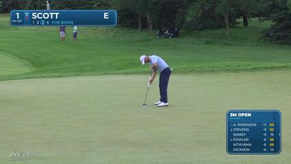 Adam Scott | Round 1 | 1st hole | Shot 4 | 2025 3M Open