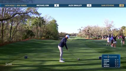 Sam Stevens | Round 1 | 14th hole | Shot 1 | 2025 THE PLAYERS