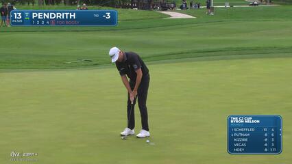 Taylor Pendrith | Round 2 | 13th hole | Shot 5 | 2025 THE CJ CUP