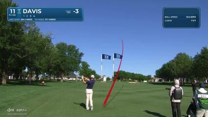 Cam Davis | Round 2 | 11th hole | Shot 2 | 2025 THE CJ CUP