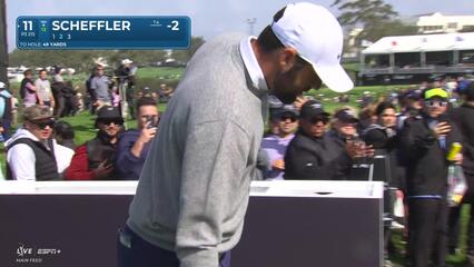 Scottie Scheffler | Round 2 | 11th hole | Shot 2 | 2025 Genesis