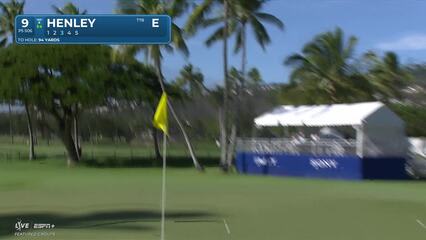 Russell Henley | Round 1 | 9th hole | Shot 3 | 2025 Sony Open