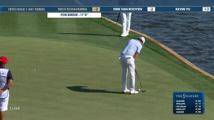 Nico Echavarria | Round 1 | 18th hole | Shot 4 | 2025 THE PLAYERS