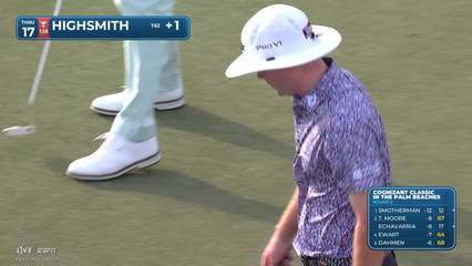 Joe Highsmith | Round 2 | 17th hole | Shot 3 | 2026 Cognizant Classic