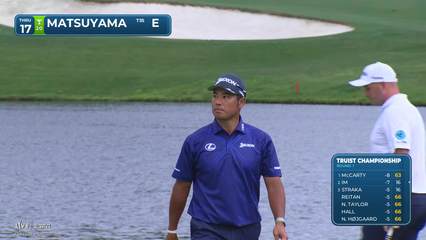 Hideki Matsuyama | Round 1 | 17th hole | Shot 4 | 2026 Truist Championship