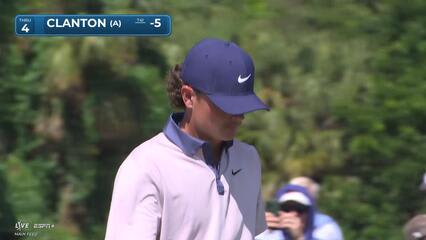 Luke Clanton | Round 2 | 4th hole | Shot 3 | 2025 Cognizant Classic