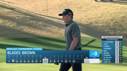 Blades Brown | Round 2 | 7th hole | Shot 4 | 2025 The American Express