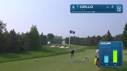 Emiliano Grillo | Round 2 | 4th hole | Shot 1 | 2025 RBC Canadian