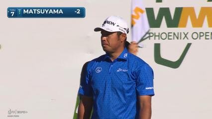 Hideki Matsuyama | Round 1 | 16th hole | Shot 3 | 2025 WM Phoenix Open