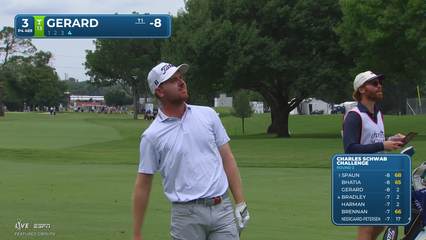 Ryan Gerard | Round 2 | 3rd hole | Shot 4 | 2026 Charles Schwab