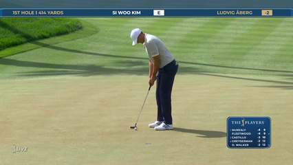 Ludvig Aberg | Round 1 | 1st hole | Shot 4 | 2026 THE PLAYERS
