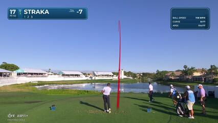 Sepp Straka | Round 2 | 17th hole | Shot 1 | 2025 Cognizant Classic