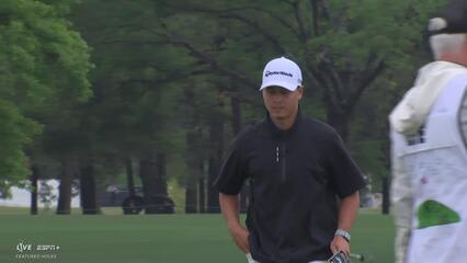 Karl Vilips | Round 1 | 17th hole | Shot 4 | 2025 Houston Open