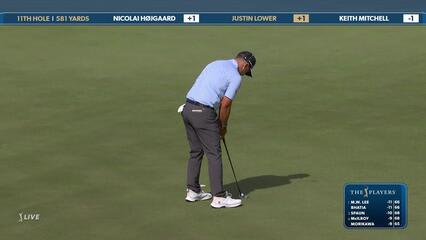 Justin Lower | Round 2 | 11th hole | Shot 4 | 2025 THE PLAYERS