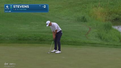 Sam Stevens | Round 1 | 4th hole | Shot 3 | 2025 3M Open