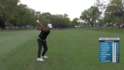 Kevin Yu | Round 4 | 14th hole | Shot 2 | 2025 Valspar