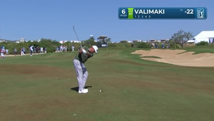 Sami Valimaki | Round 4 | 6th hole | Shot 3 | 2025 World Wide Technology