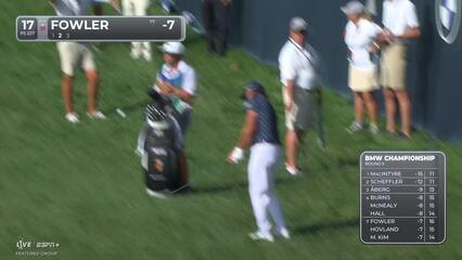Rickie Fowler | Round 3 | 17th hole | Shot 2 | 2025 BMW Championship