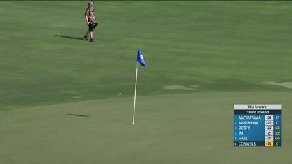 Corey Conners | Round 3 | 18th hole | Shot 4 | 2025 The Sentry