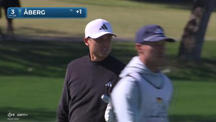 Ludvig Åberg | Round 1 | 3rd hole | Shot 2 | 2025 Arnold Palmer