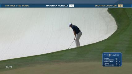 Scottie Scheffler | Round 4 | 7th hole | Shot 3 | 2026 THE PLAYERS