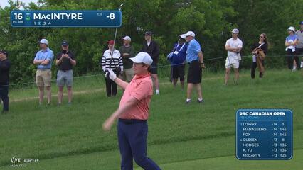 Robert MacIntyre | Round 4 | 16th hole | Shot 2 | 2025 RBC Canadian