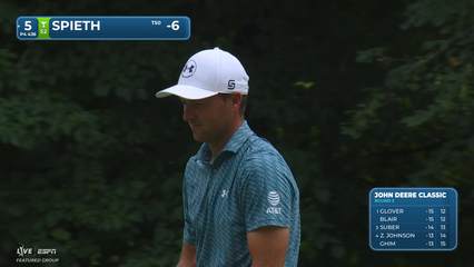 Jordan Spieth | Round 3 | 5th hole | Shot 5 | 2026 John Deere