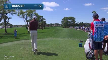 Daniel Berger | Round 2 | 4th hole | Shot 1 | 2025 Cognizant Classic