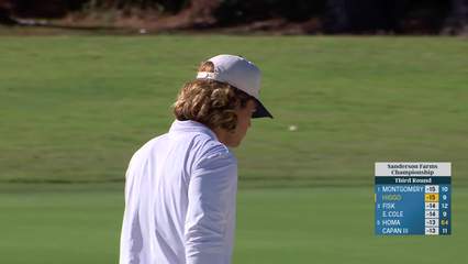 Garrick Higgo | Round 3 | 10th hole | Shot 2 | 2025 Sanderson Farms